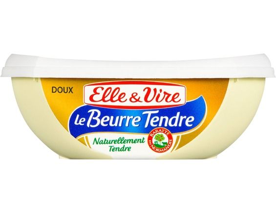 Le Beurre Tendre Barquette doux - Le beurre - Elle & Vire