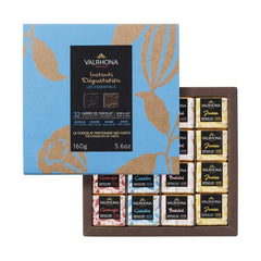 CHO-COFFRET 32 CARRES NOIR LAIT LES ESSENTIELS 160G
