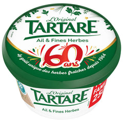 TARTARE AIL ET FINES HERBES, 250 GR