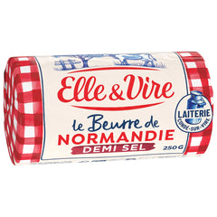 Beurre de Normandie - Rouleau 250g - 1/2 sel
