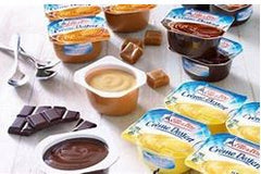 CREMES DESSERTS DECLASSES 48 POTS (différents parfums suivant arrivage)